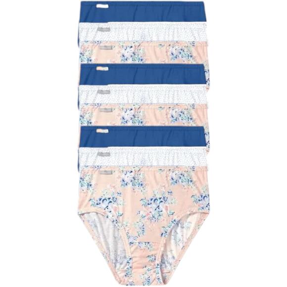 Lot 3 Jockey 100% Cotton Elance Hipster - 3 Pack, US6 - Picture 7 of 8